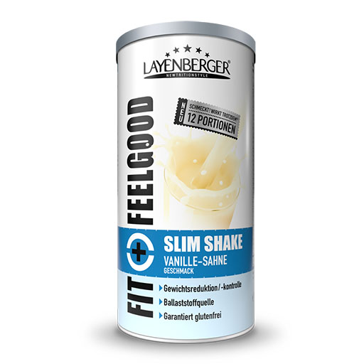 LAYENBERGER Fit+Feelgood Slim Shake Vanille-Sahne 396 g