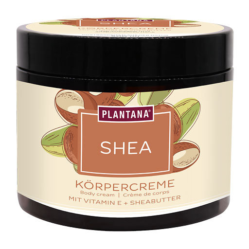 PLANTANA Shea Körpercreme Sheabutter m. Vitamin-E 500 ml