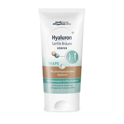 HYALURON SANFTE Bräune Shape Körperpflege Creme 150 ml