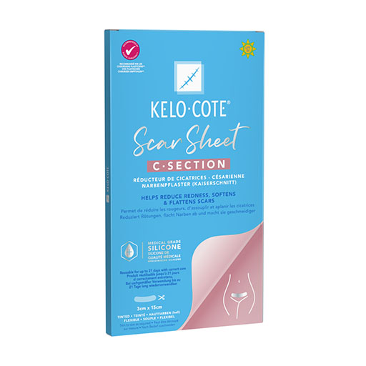 KELO-COTE Silikon-Narbenpflaster Kaiserschnitt 1 St