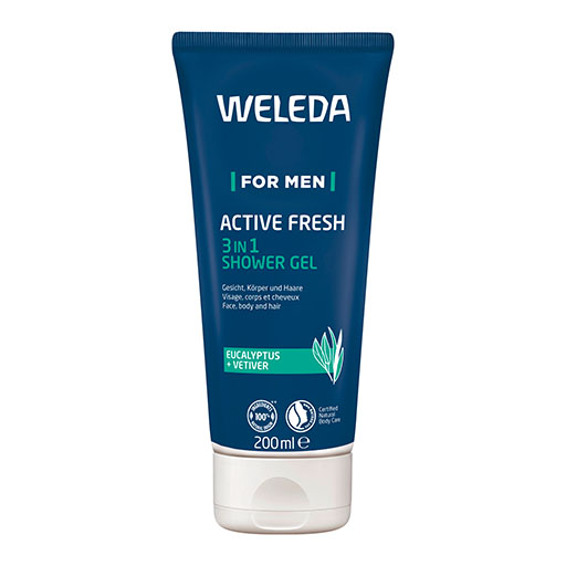 WELEDA for Men Active Fresh 3in1 Shower Gel 200 ml