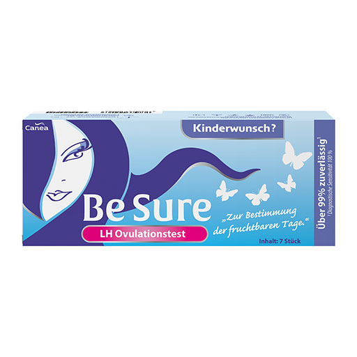 BE SURE Ovulationstest bei Kinderwunsch 7 St