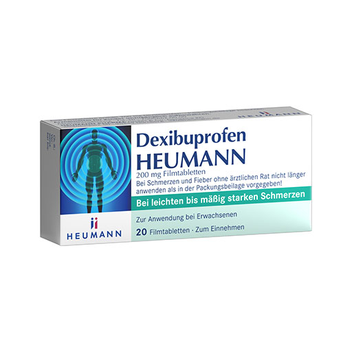 DEXIBUPROFEN HEUMANN 200 mg Filmtabletten* 20 St