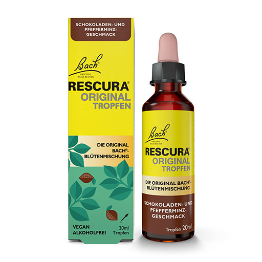 BACHBLÜTEN Original Rescura Tro. alk. frei Schok. Min 20 ml