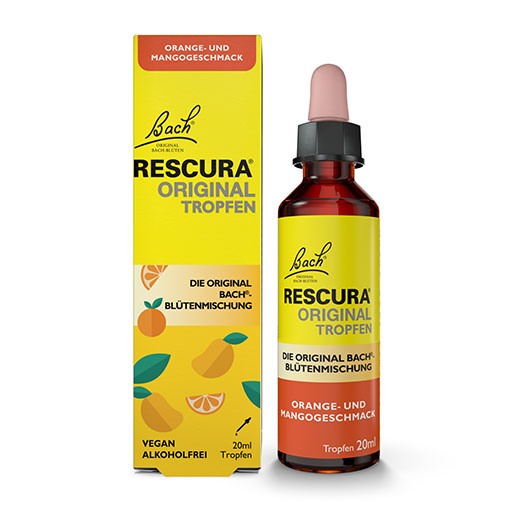 BACHBLÜTEN Original Rescura Tro. alk. frei Ora. Mango 20 ml