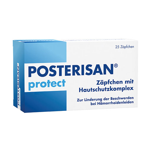 POSTERISAN protect Suppositorien 25 St