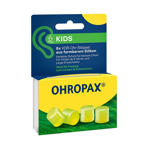 OHROPAX Kids Silikon Vor-Ohr Stöpsel 8 St