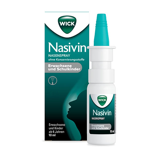 WICK Nasivin Nasenspray oK Erw./Schulkin.0,5 mg/ml* 10 ml