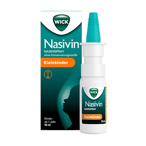 WICK Nasivin Nasenspray oK Kleinkinder 0,25 mg/ml* 10 ml