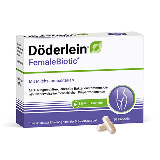 DÖDERLEIN Female Biotic m. Milchsäurebakterien Kps. 30 St