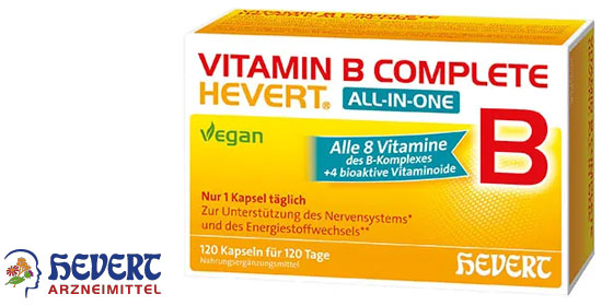 VITAMIN B COMPLETE Hevert all-in-one Kapseln 120 St  
